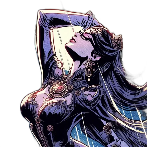 dress, crown, sword, jewelry transparent PNG cut-out
