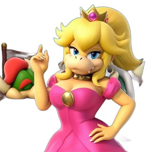 dress, crown, weapon, staff transparent PNG cut-out