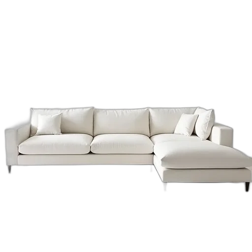 furniture, 3d render, photorealistic, monochrome transparent PNG cut-out