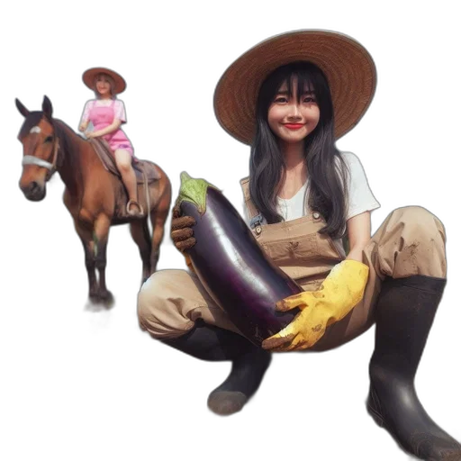 hat, animal, staff, creature transparent PNG cut-out