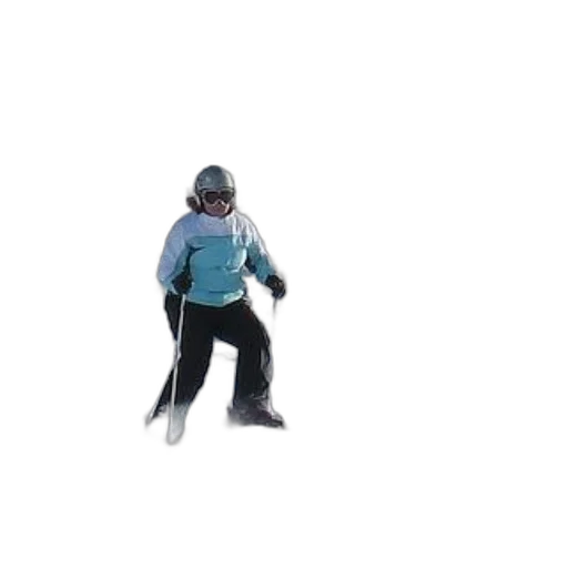 robot, creature, jacket, staff transparent PNG cut-out