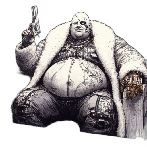weapon, robot, animal, jacket transparent PNG cut-out