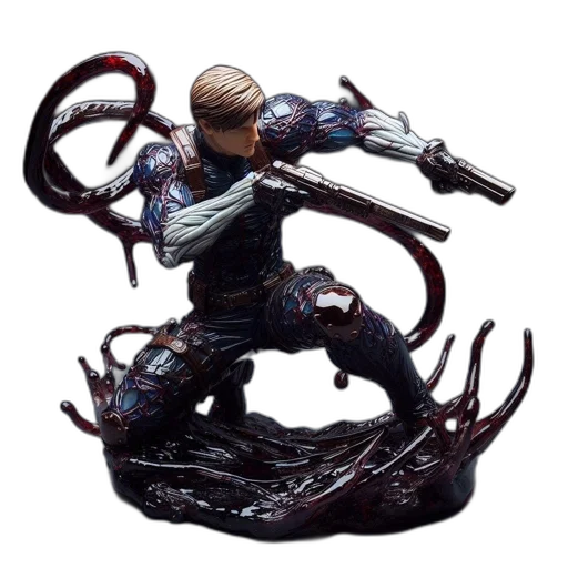 concept art, 3d render, fantasy art, male transparent PNG cut-out