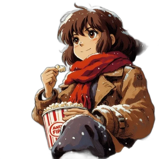 jacket, food, face, staff transparent PNG cut-out