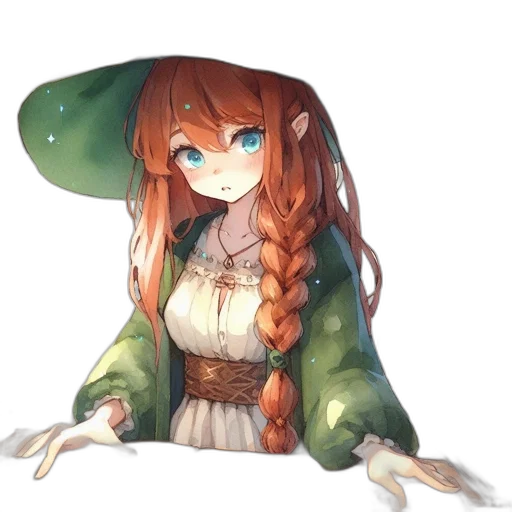 staff, dragon, dress, creature transparent PNG cut-out