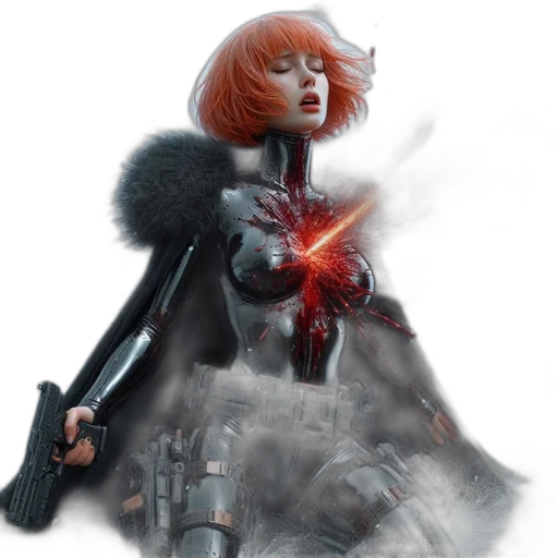 weapon, jacket, concept art, fantasy art transparent PNG cut-out