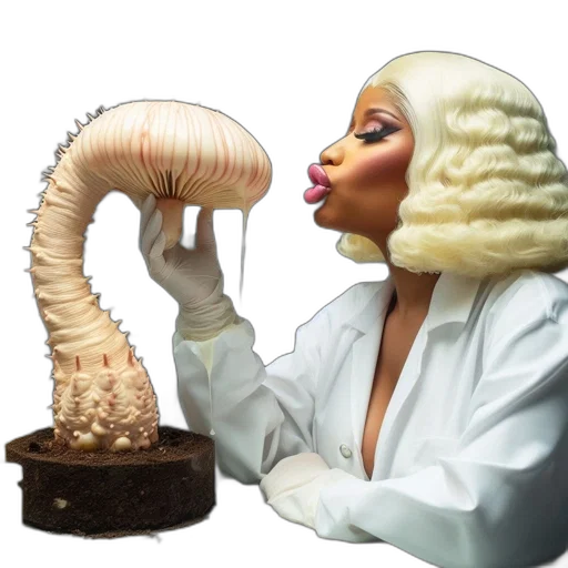 hair, food, creature, hat transparent PNG cut-out