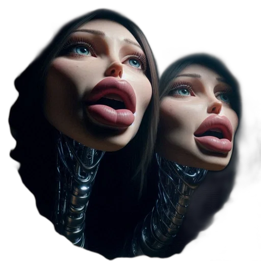 face, creature, mask, animal transparent PNG cut-out