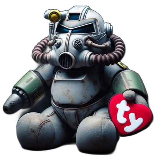 robot, concept art, 3d render, comic book art transparent PNG cut-out