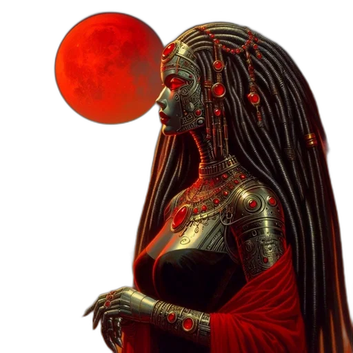 jewelry, mask, fantasy art, concept art transparent PNG cut-out
