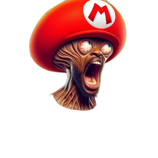 hat, mask, creature, face transparent PNG cut-out