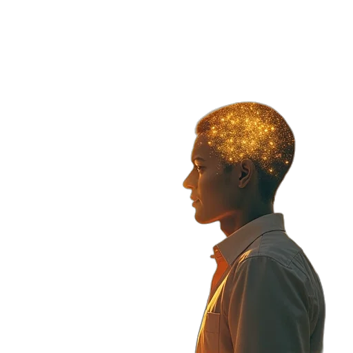 crown, face, jacket, staff transparent PNG cut-out
