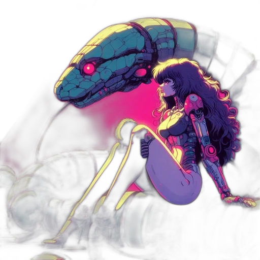 creature, dragon, robot, concept art transparent PNG cut-out