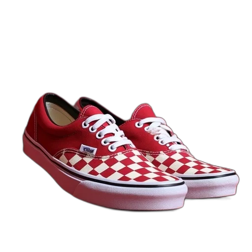 shoes, 3d render, photorealistic, vans transparent PNG cut-out