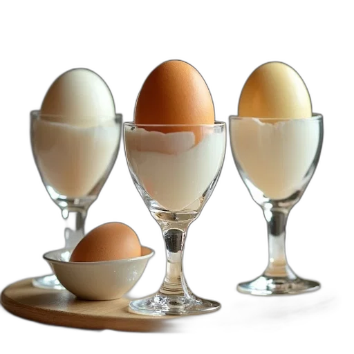 food, 3d render, photorealistic, three transparent PNG cut-out