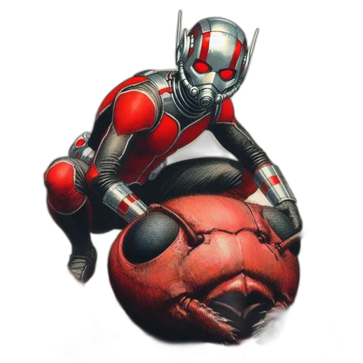 robot, comic book art, concept art, fantasy art transparent PNG cut-out
