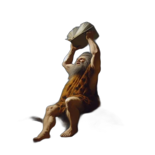 hat, mask, dress, staff transparent PNG cut-out