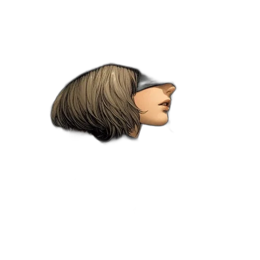 hair, face, mask, hat transparent PNG cut-out