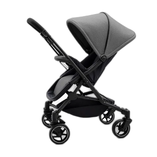 modern, stroller, sleek, design transparent PNG cut-out