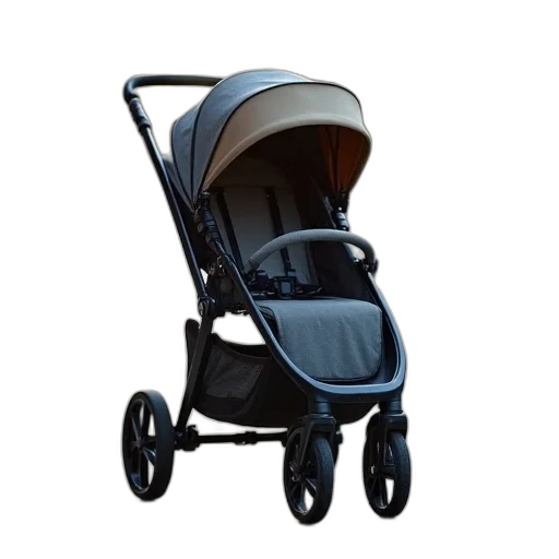 3d render, stoky, stroller, designed transparent PNG cut-out