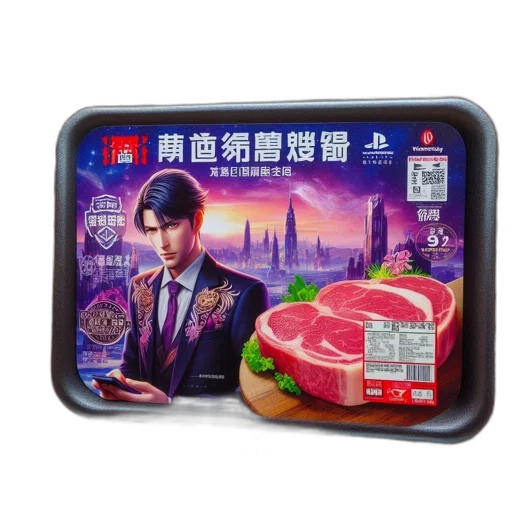food, cyberpunk, vaporwave, concept art transparent PNG cut-out
