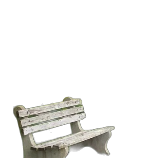 furniture, 3d render, weathered, wooden transparent PNG cut-out