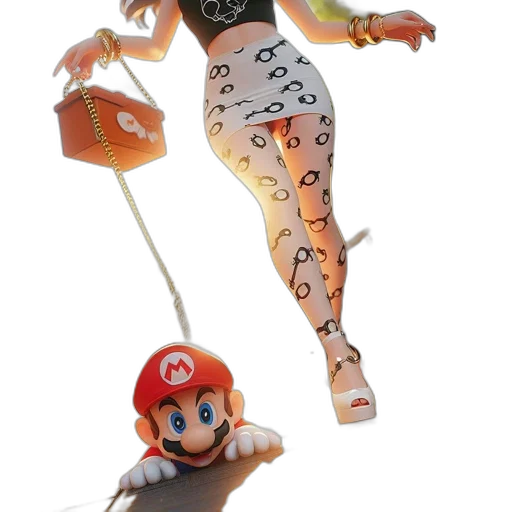 dress, concept art, 3d render, fantasy art transparent PNG cut-out