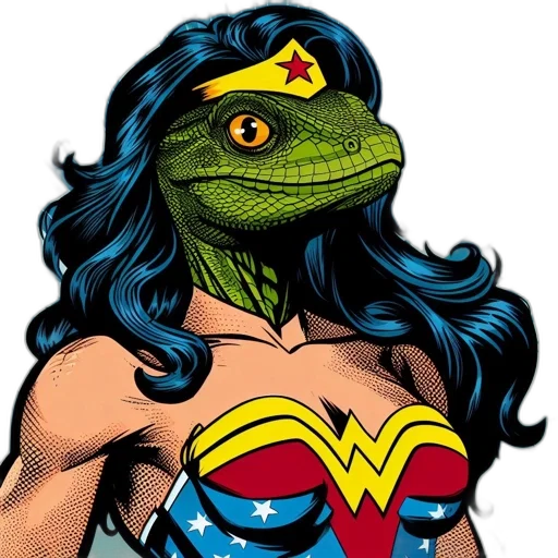 animal, comic book art, cartoon, concept art transparent PNG cut-out