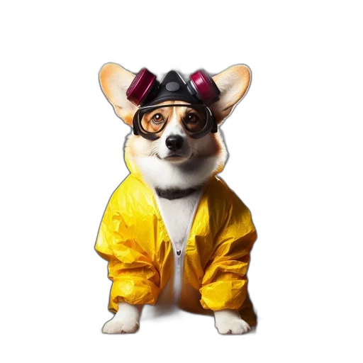 jacket, animal, staff, creature transparent PNG cut-out