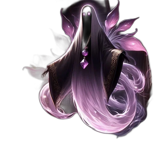hair, mask, crown, weapon transparent PNG cut-out