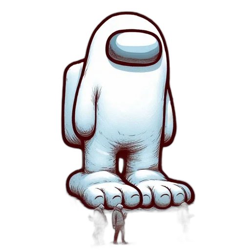 robot, creature, staff, animal transparent PNG cut-out