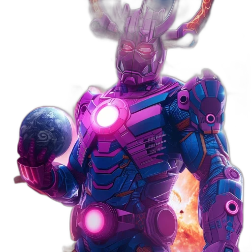 robot, staff, weapon, animal transparent PNG cut-out
