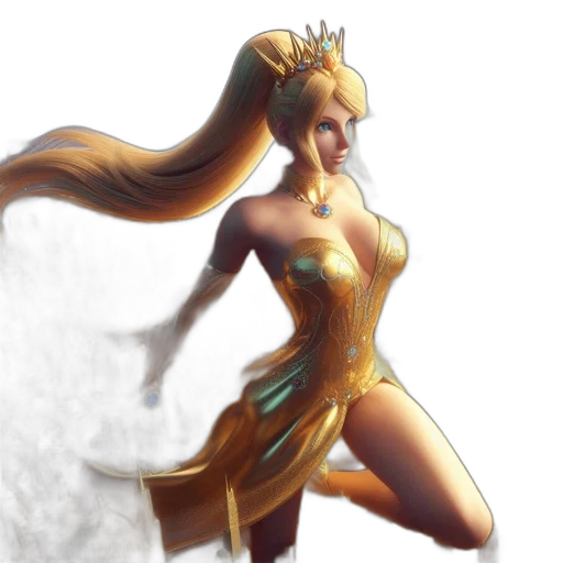 dress, crown, fantasy art, concept art transparent PNG cut-out
