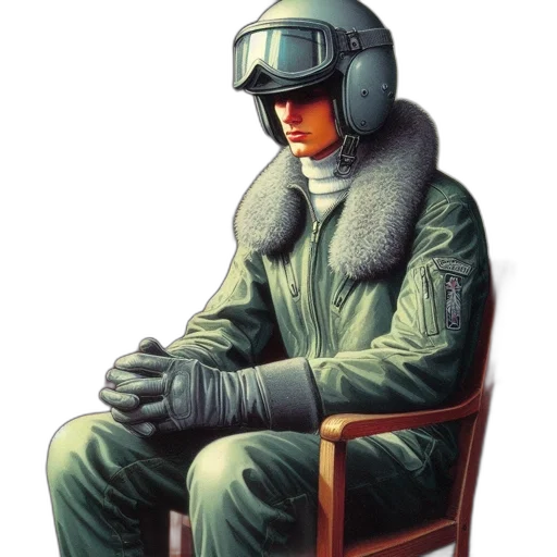 jacket, robot, face, mask transparent PNG cut-out