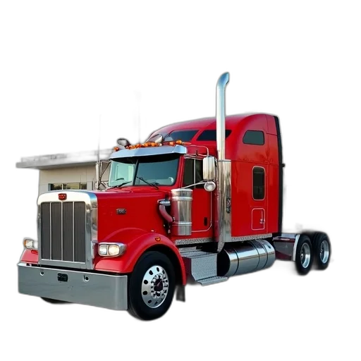 photorealistic, 3d render, red, white transparent PNG cut-out
