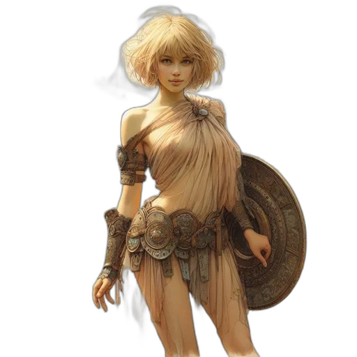 dress, fantasy art, concept art, 3d render transparent PNG cut-out