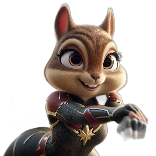 animal, 3d render, concept art, comic book art transparent PNG cut-out