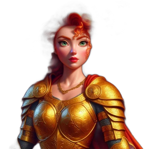 fantasy art, concept art, 3d render, comic book art transparent PNG cut-out