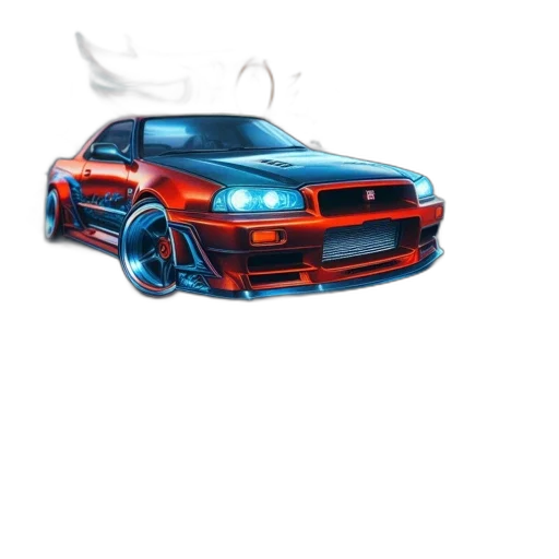 car, weapon, dragon, animal transparent PNG cut-out