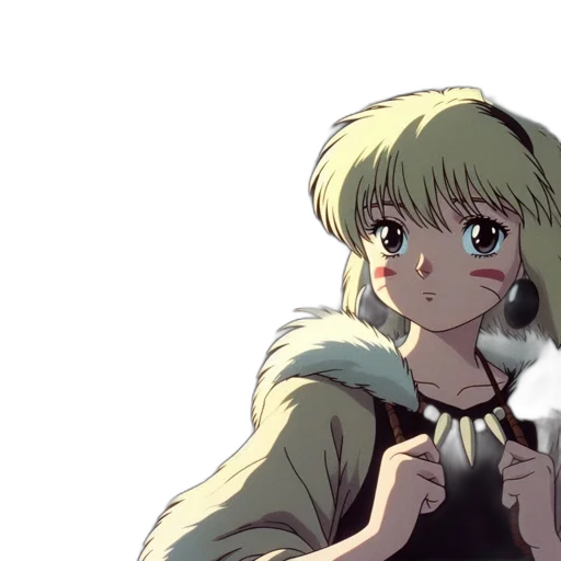 weapon, face, anime, concept art transparent PNG cut-out