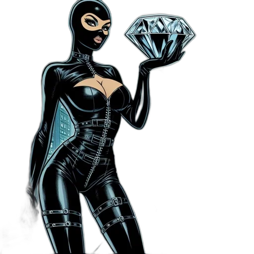 jewelry, mask, comic book art, concept art transparent PNG cut-out