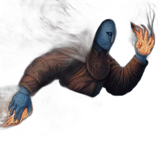 creature, mask, dragon, hair transparent PNG cut-out