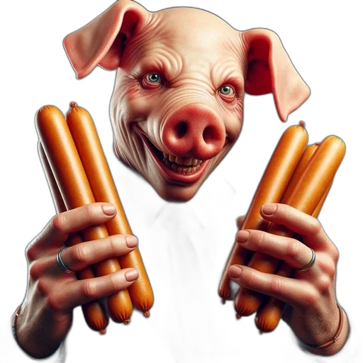 food, animal, staff, photorealistic transparent PNG cut-out