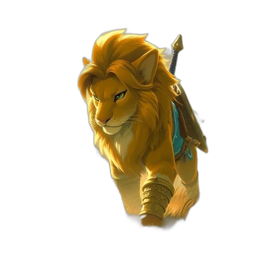animal, crown, creature, staff transparent PNG cut-out