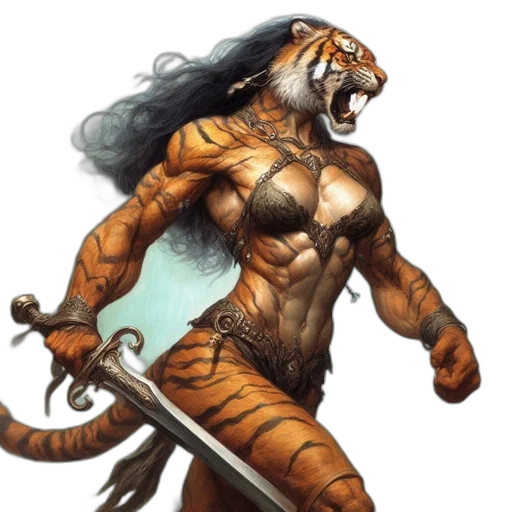 animal, creature, fantasy art, comic book art transparent PNG cut-out