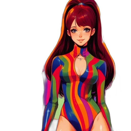 dress, anime, pixel art, fantasy art transparent PNG cut-out