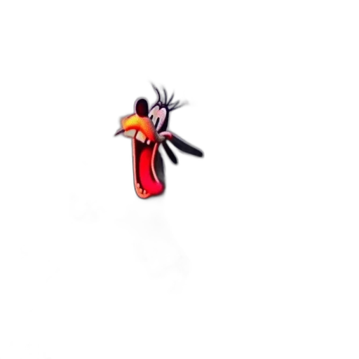 animal, staff, dragon, creature transparent PNG cut-out