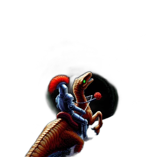 dragon, creature, staff, weapon transparent PNG cut-out