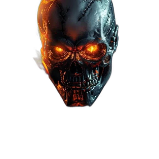 mask, face, concept art, 3d render transparent PNG cut-out