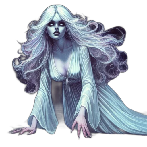 creature, fantasy art, concept art, watercolor transparent PNG cut-out